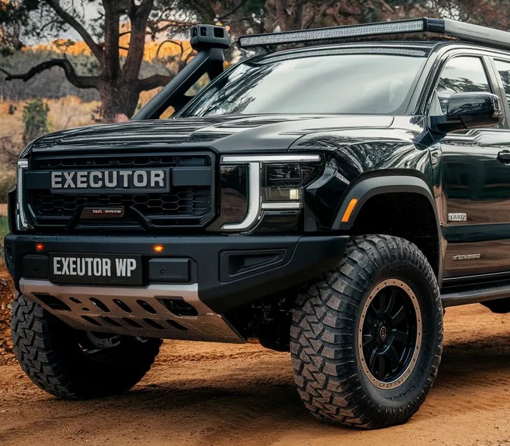 Car with number plate EXECUTOR WP indicating it is owned by an Executor in the Western Cape Province of South Africa