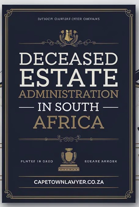 Book titled Deceased Estate Administration in Souh Africa by CapeTownLawyer