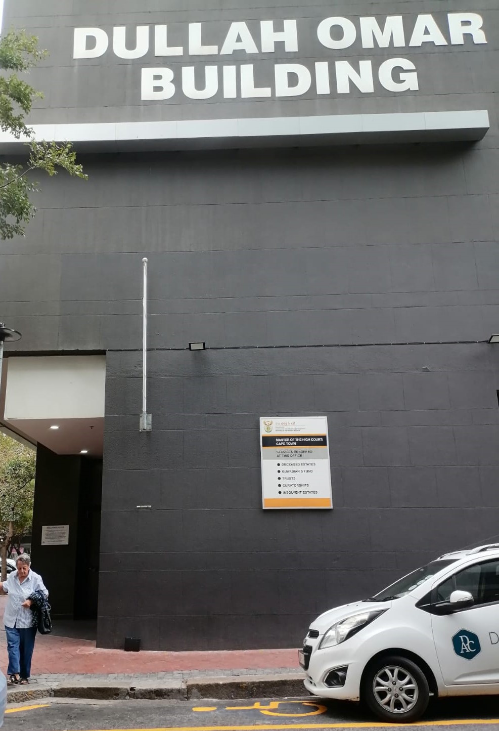 Dullah Omar Building in Cape Town, offices of the Master of the High Court