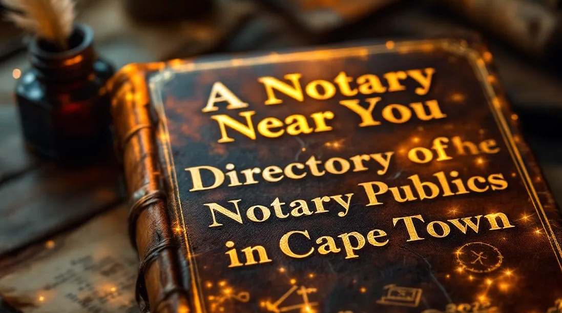 Directory of Notary Publics in Cape Town; with the catchphrase - A Notary Near You