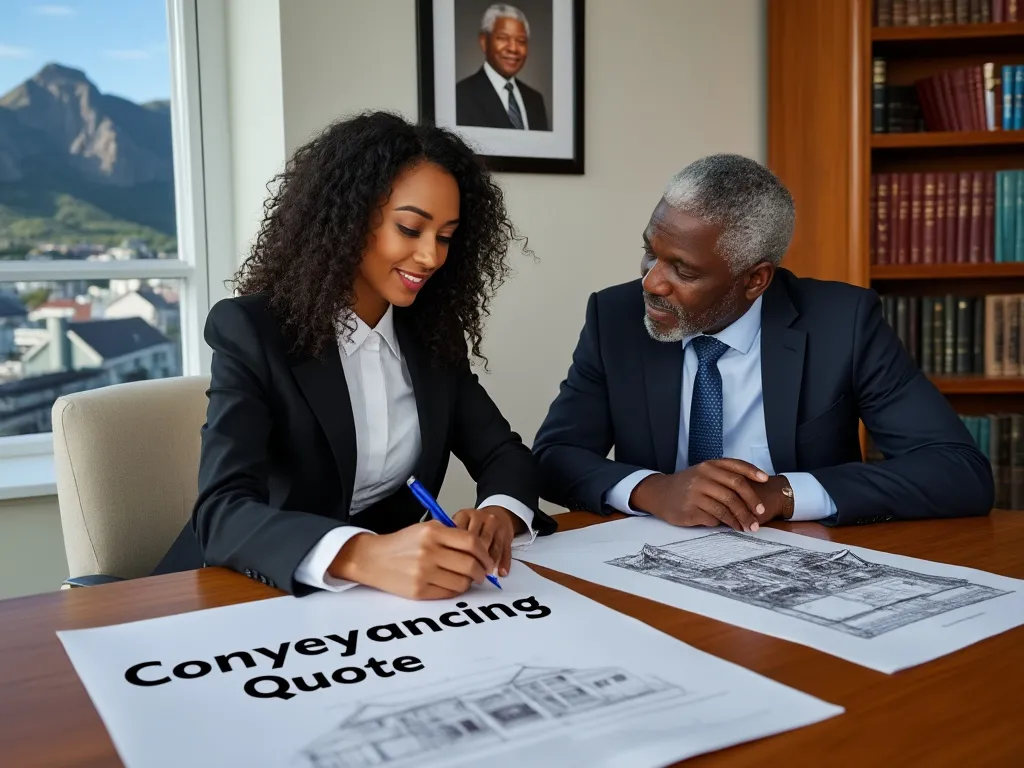 Property lawyer providing a conveyancing quote in Cape Town