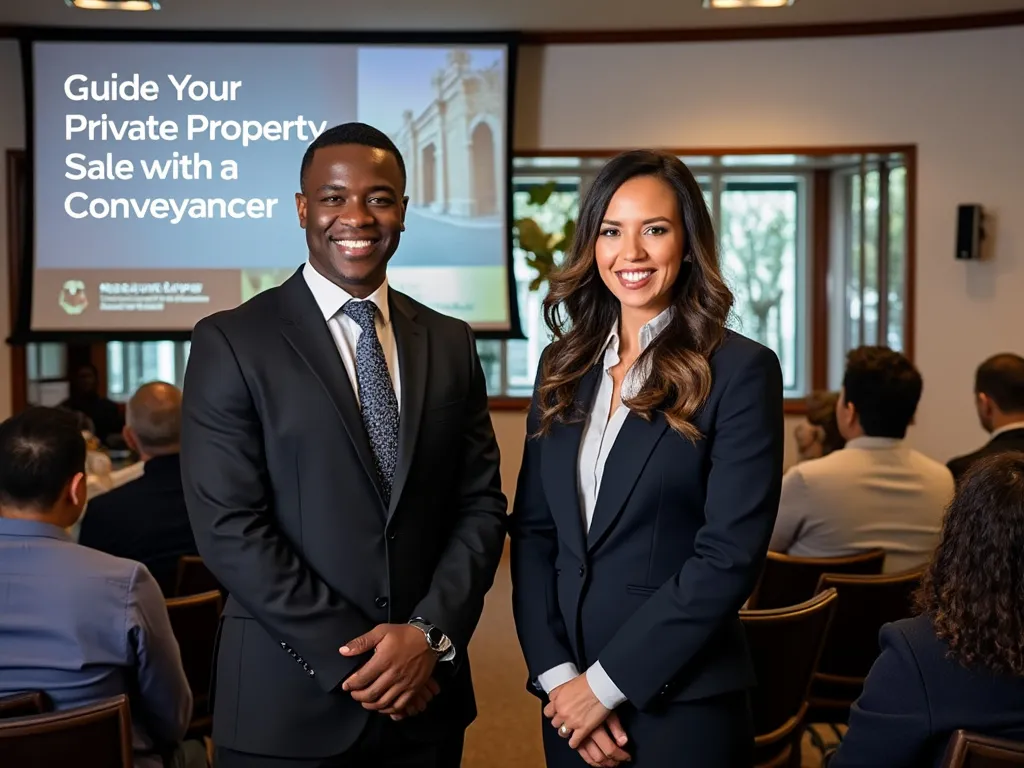 Presenters on guiding your private property sale with a conveyancer
